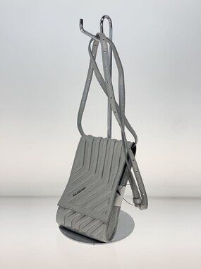 Balenciaga Silver CAR FLAP Bag Shoulder Silver